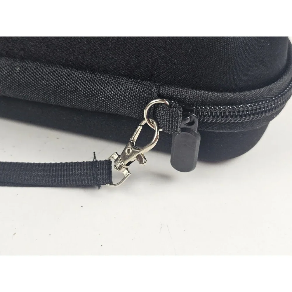 Unbranded Travel Case for Electric Toothbrush Hardshell Black Zipper Pouch Strap